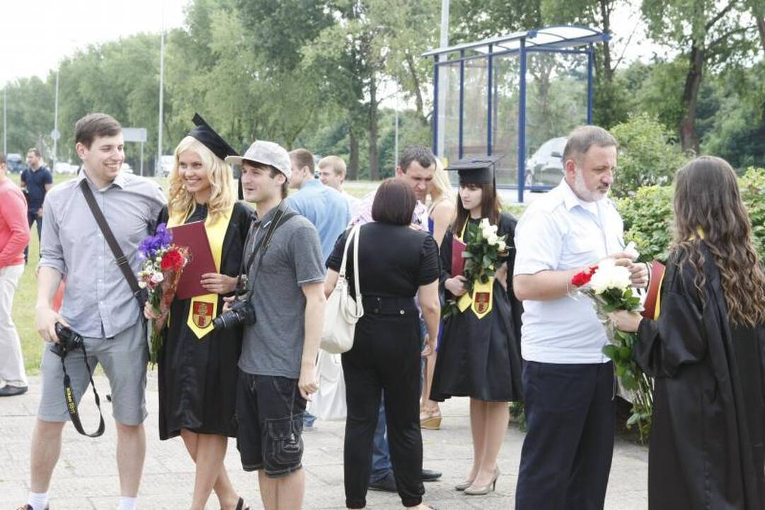 Iš KU Socialinių mokslų fakulteto – su pakilia nuotaika