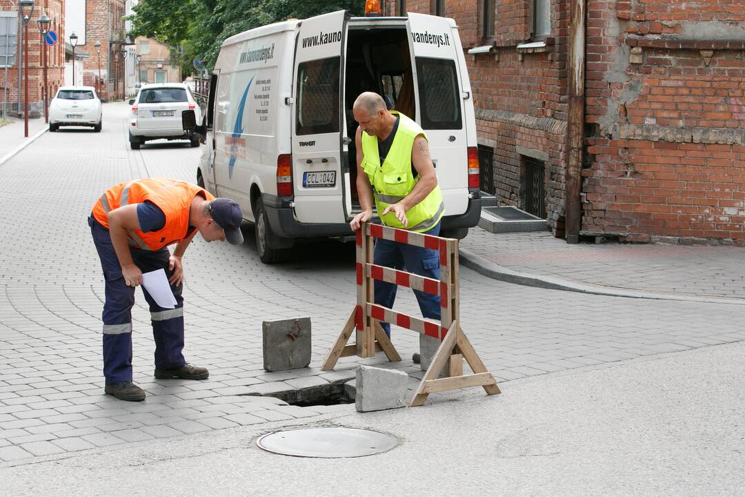 Smegduobė Gruodžio gatvėje