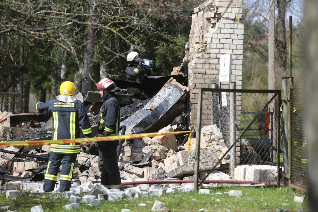 Sprogimas prie Santariškių klinikų