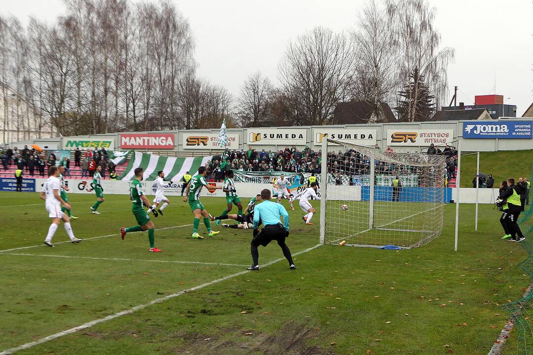 A lyga: „Sūduva“ – „Žalgiris“ 3:0