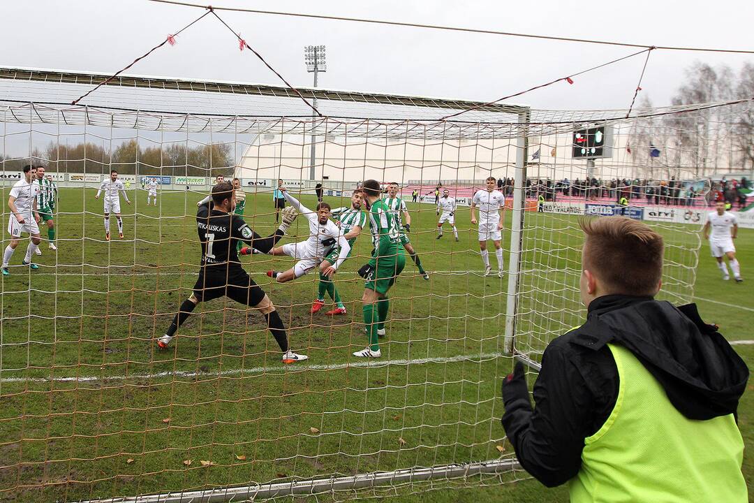 A lyga: „Sūduva“ – „Žalgiris“ 3:0