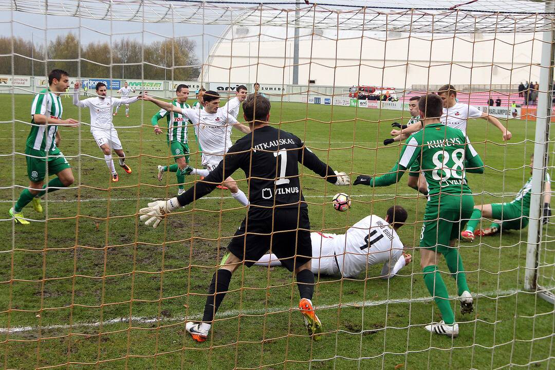 A lyga: „Sūduva“ – „Žalgiris“ 3:0