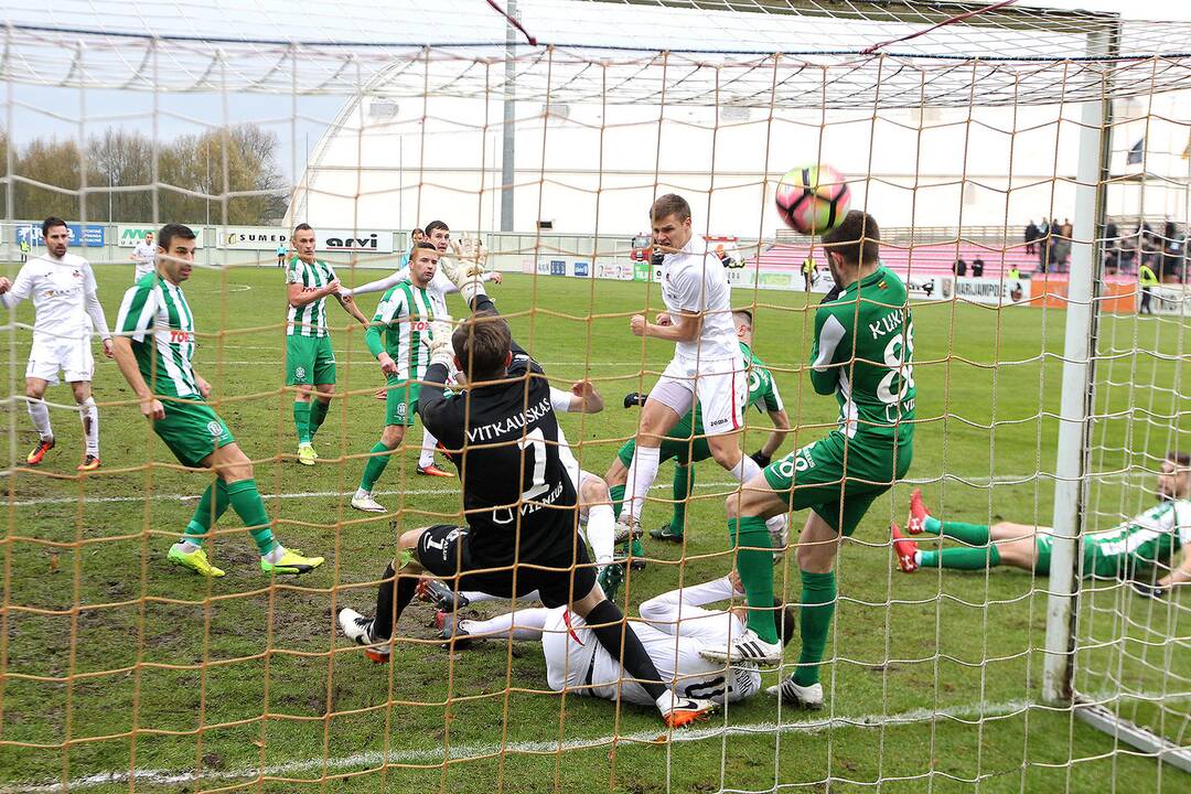 A lyga: „Sūduva“ – „Žalgiris“ 3:0