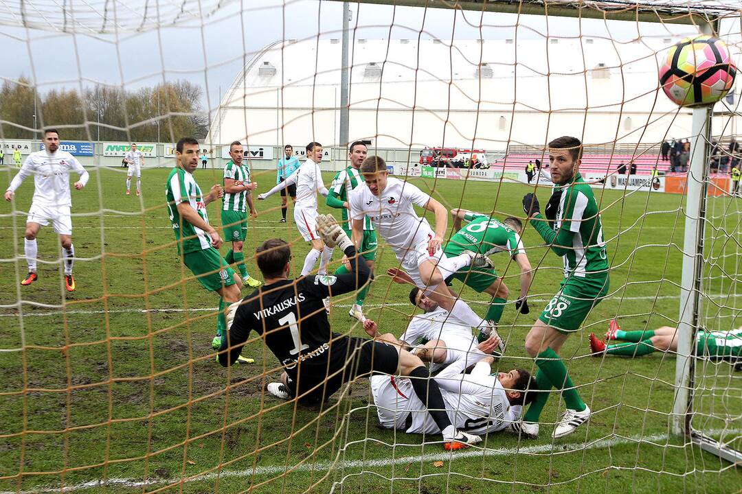 A lyga: „Sūduva“ – „Žalgiris“ 3:0