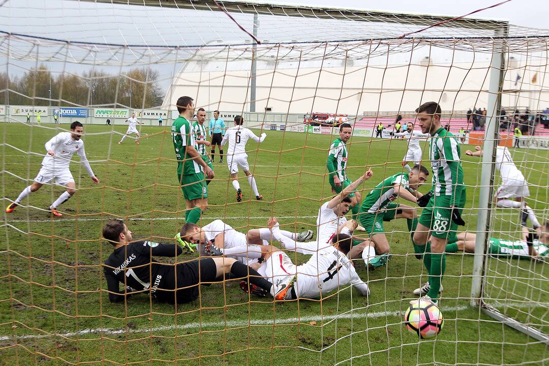 A lyga: „Sūduva“ – „Žalgiris“ 3:0