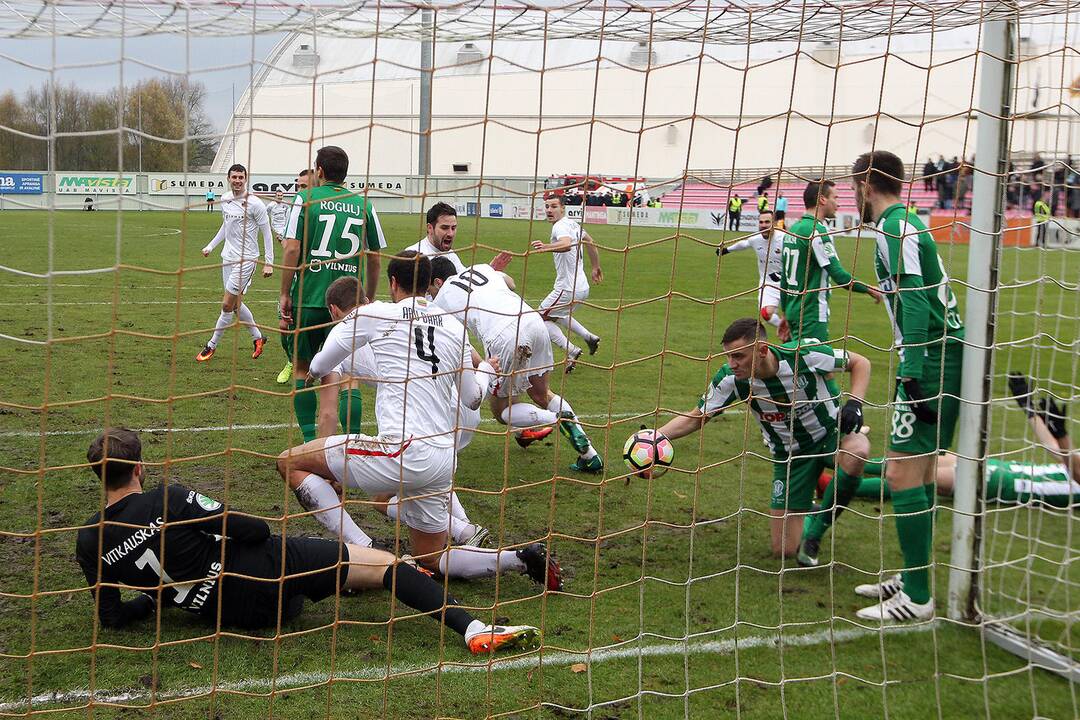 A lyga: „Sūduva“ – „Žalgiris“ 3:0