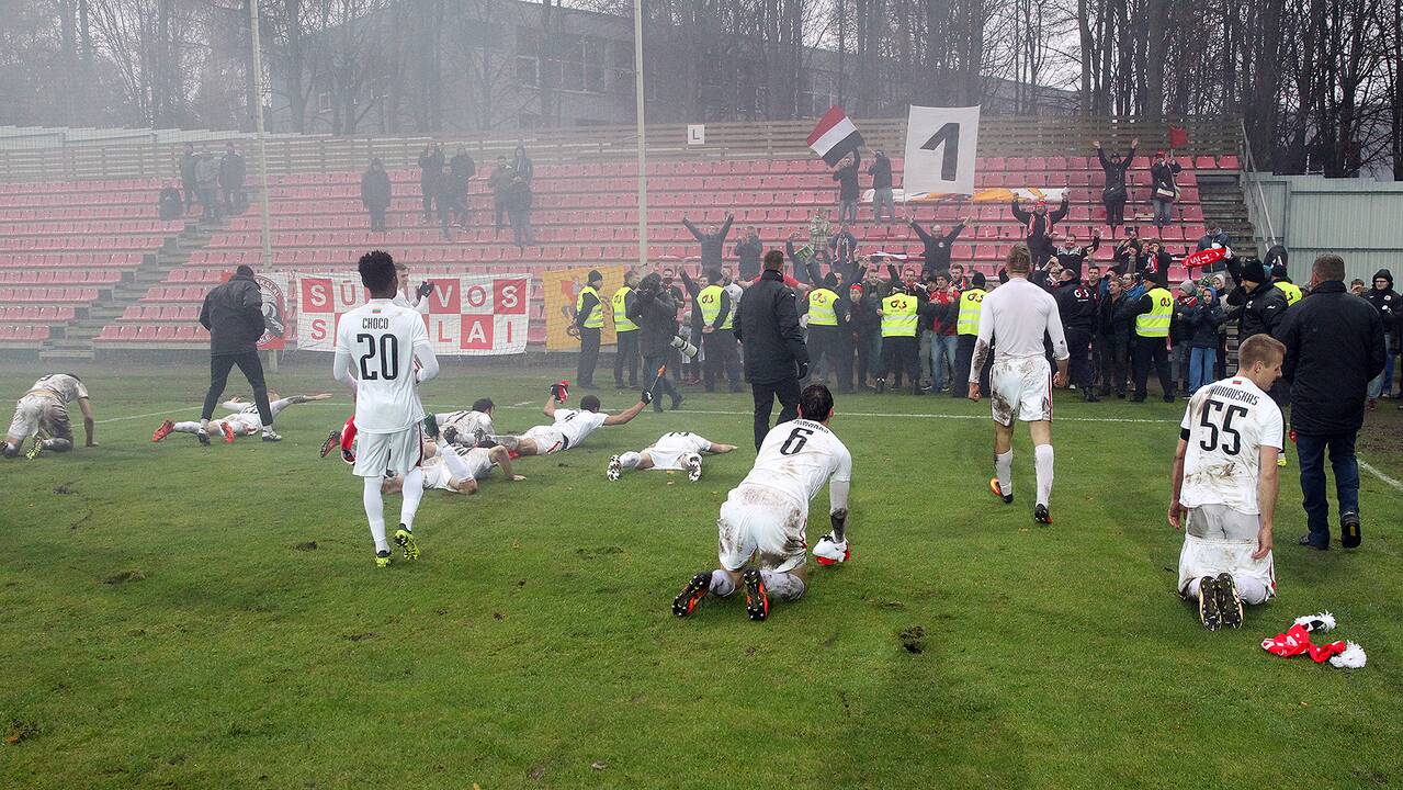 A lyga: „Sūduva“ – „Žalgiris“ 3:0