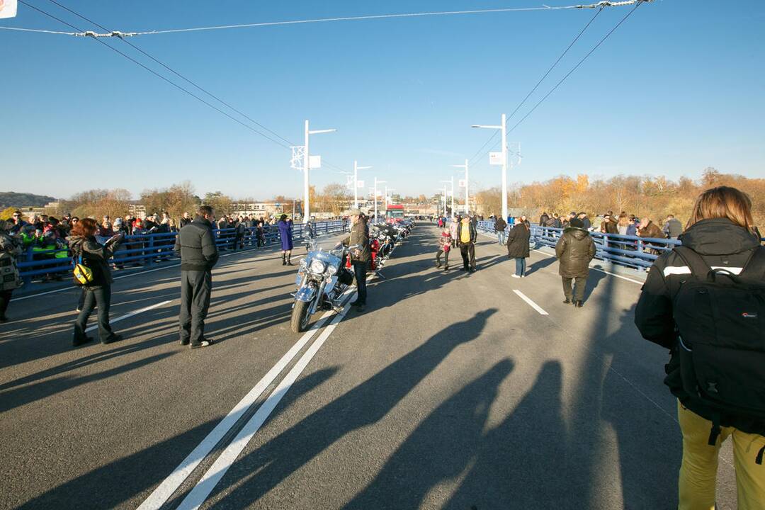 Panemunės tilto atidarymas