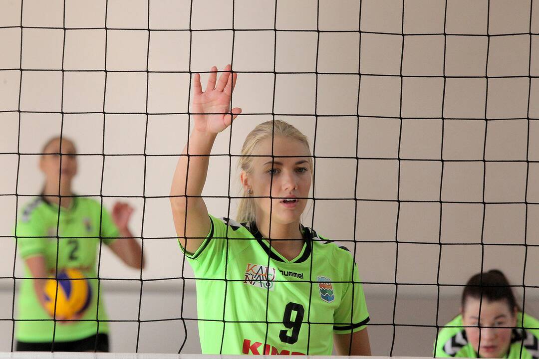 „Kaunas-ASU“ įveikė Daugpilio ir Jonavos tinklininkes
