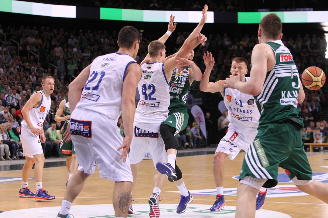 Lkl finalas „Žalgiris“ - „Neptūnas“ 