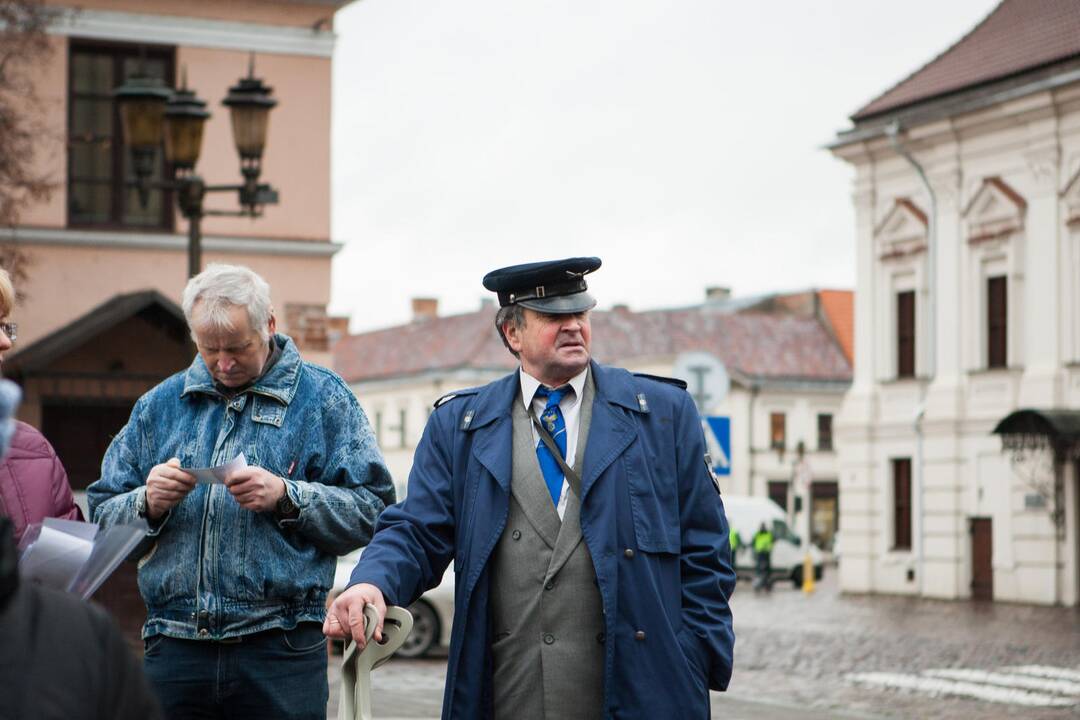 Mitingas prieš atliekų deginimo gamyklos statybas Kaune