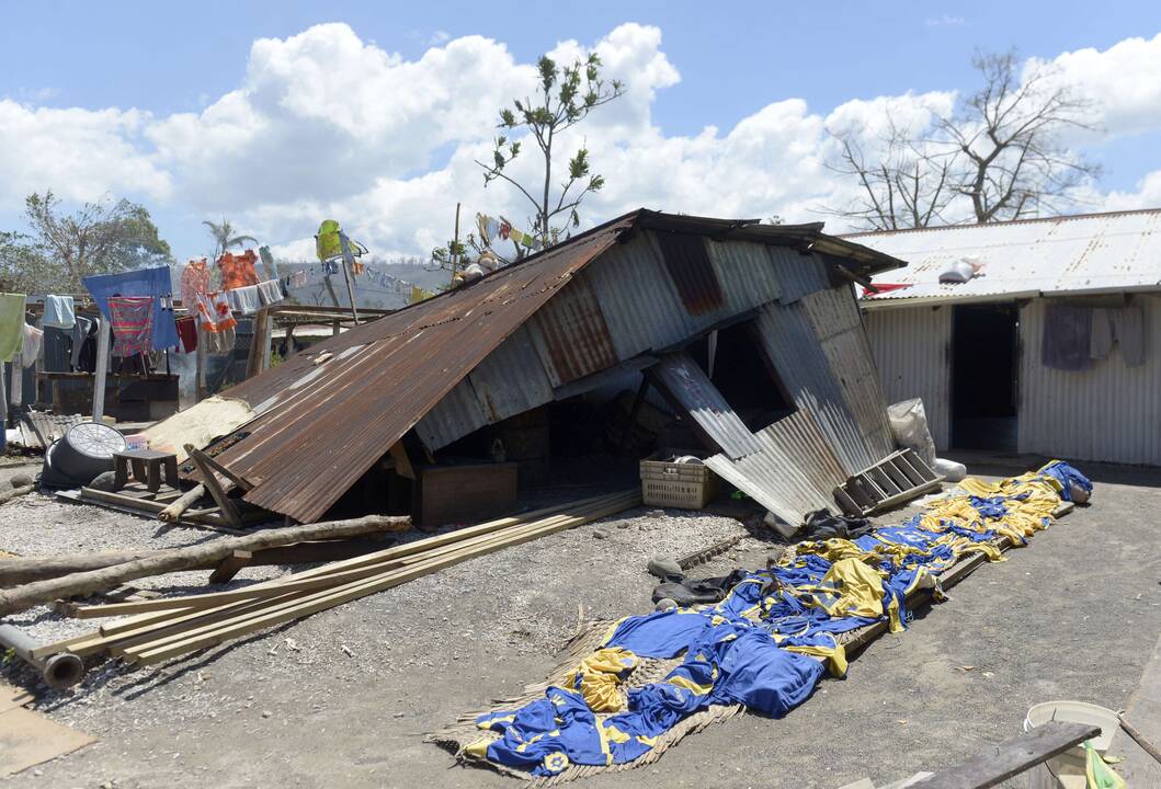 Vanuatu atsigauna po pragaištingos stichijos