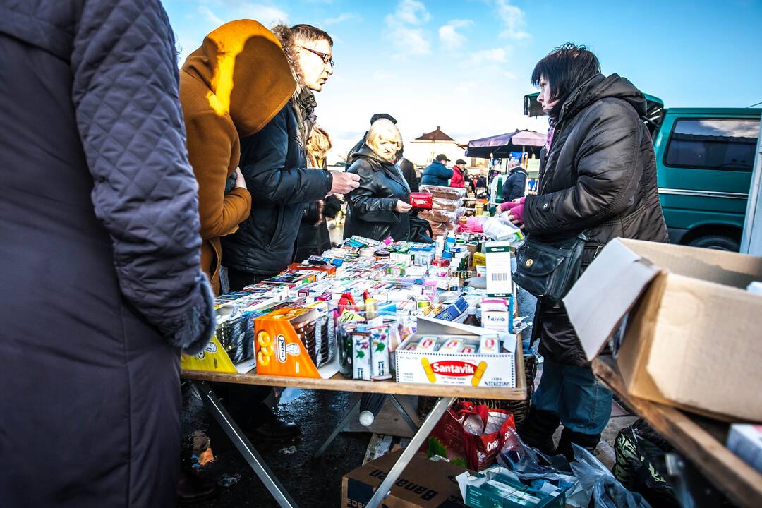 Šurmulys turgavietėse prieš šventes