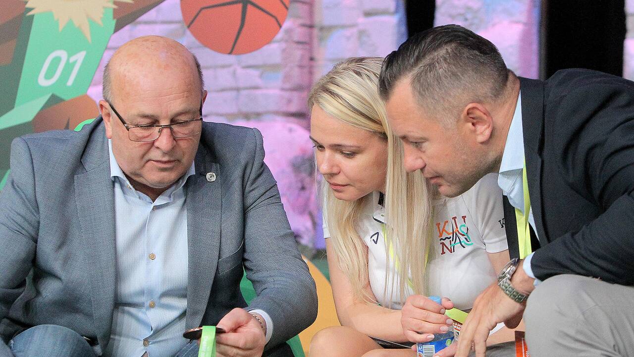 Vaikų sporto žaidynių pristatymas
