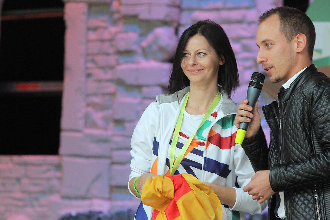 Vaikų sporto žaidynių pristatymas