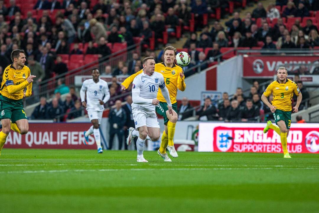 Lietuva - Anglija "Wembley" stadione