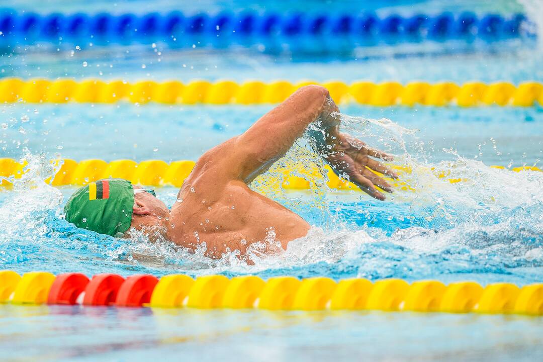 J. Kinderio pasirodymas olimpiadoje