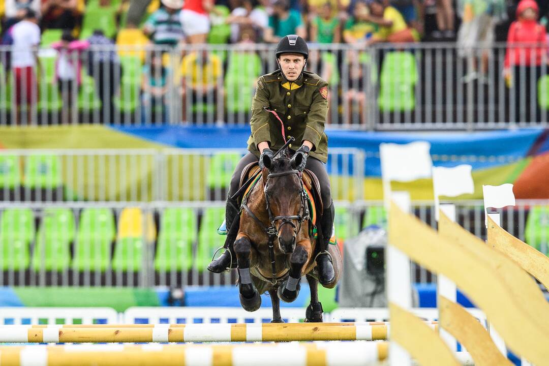 J. Kinderio pasirodymas olimpiadoje