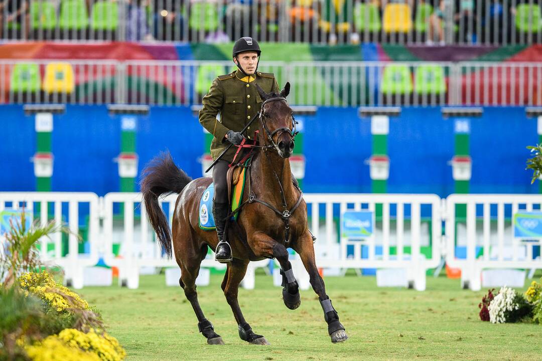 J. Kinderio pasirodymas olimpiadoje