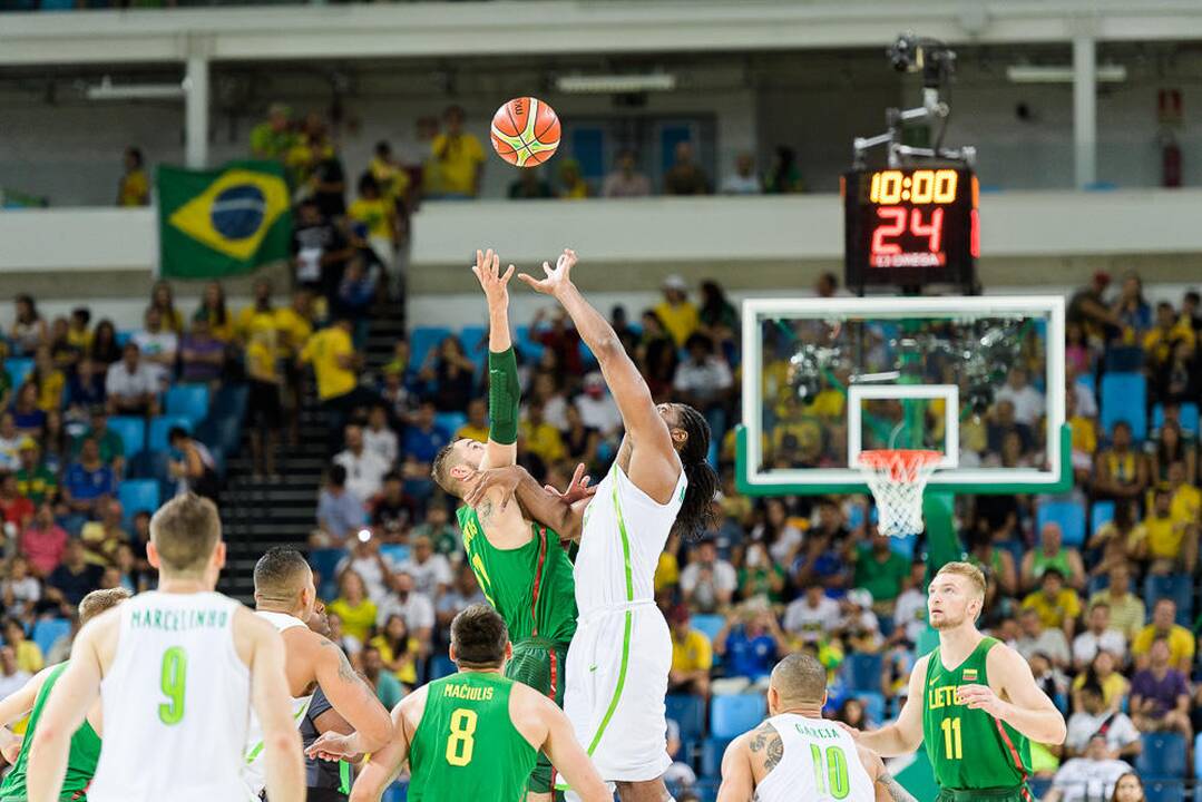 Olimpinis krepšinis: Lietuva – Brazilija