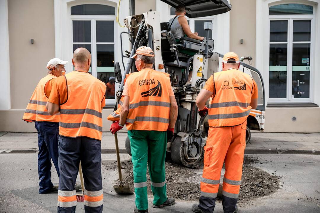 Vilniuje atnaujinama Totorių gatvė