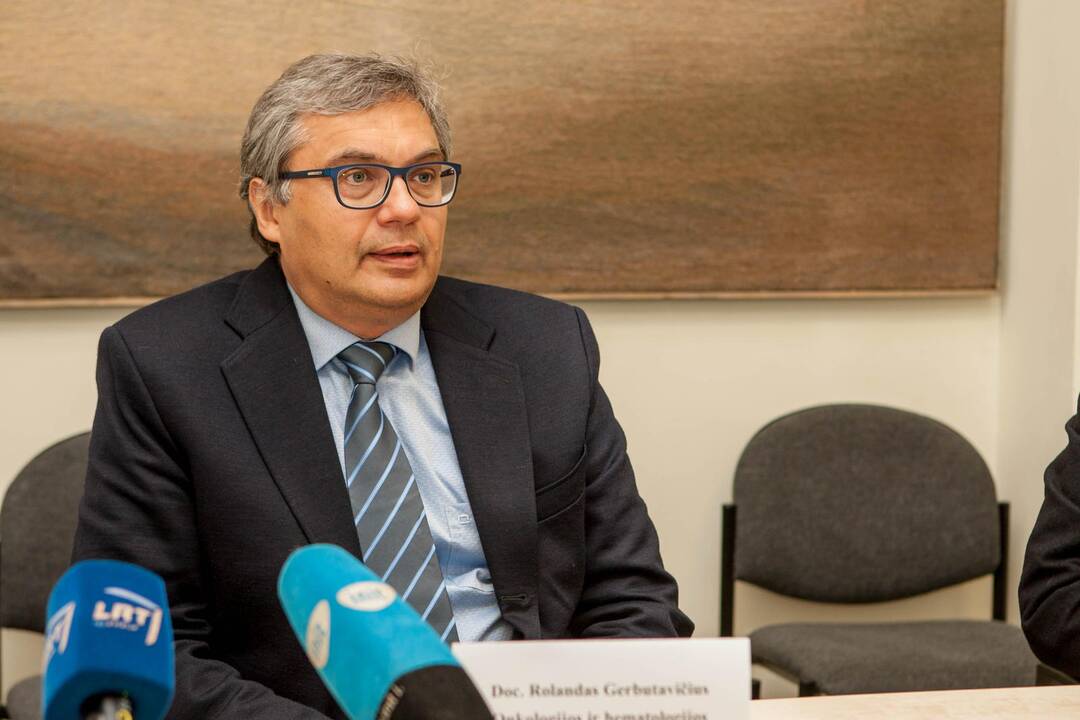 Spaudos konferencija dėl išgelbėto dizainerio