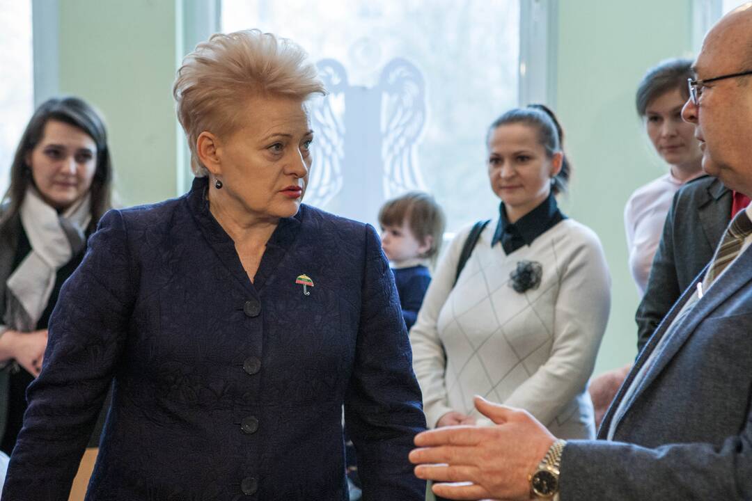 D. Grybauskaitės vizitas "Pastogėje"