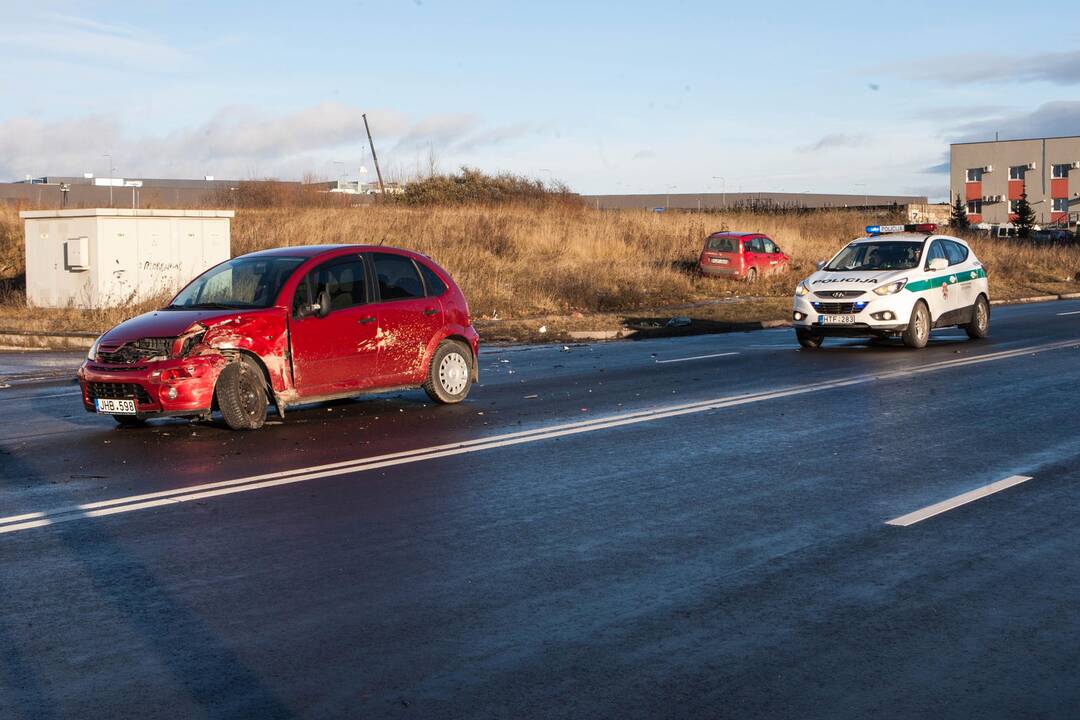 Avarija Kuršių gatvėje