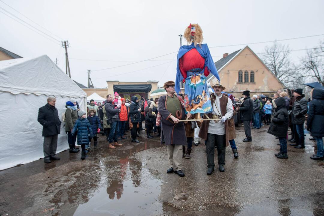 Užgavėnių šventė Kauno botanikos sode 