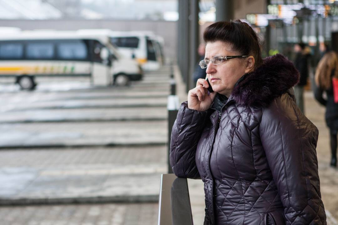 Pirma diena Kauno autobusų stotyje