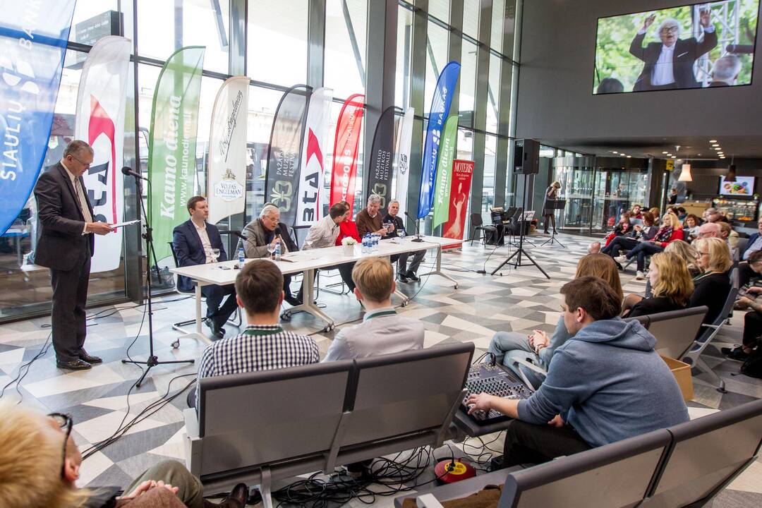 Pažaislio muzikos festivalio konferencija