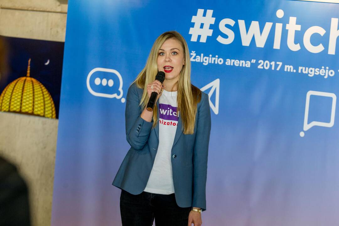 "#SWITCH!" spaudos konferencija