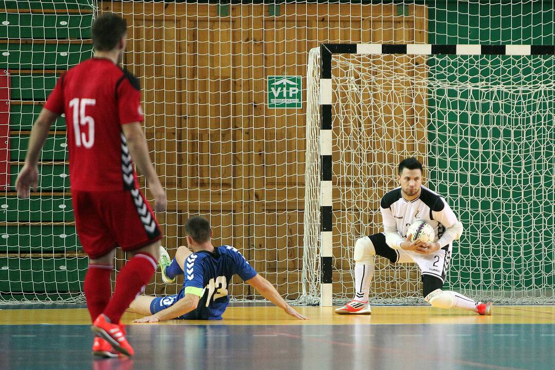Salės futbolas: „Vytis“ – „Inkaras“ 2:1