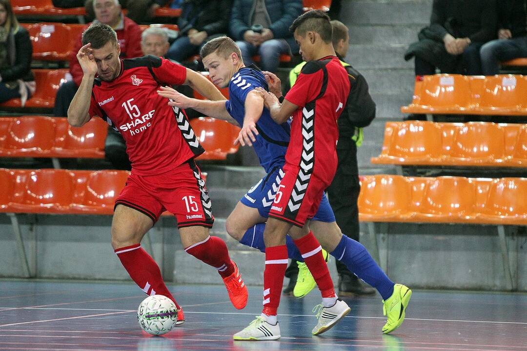 Salės futbolas: „Vytis“ – „Inkaras“ 2:1