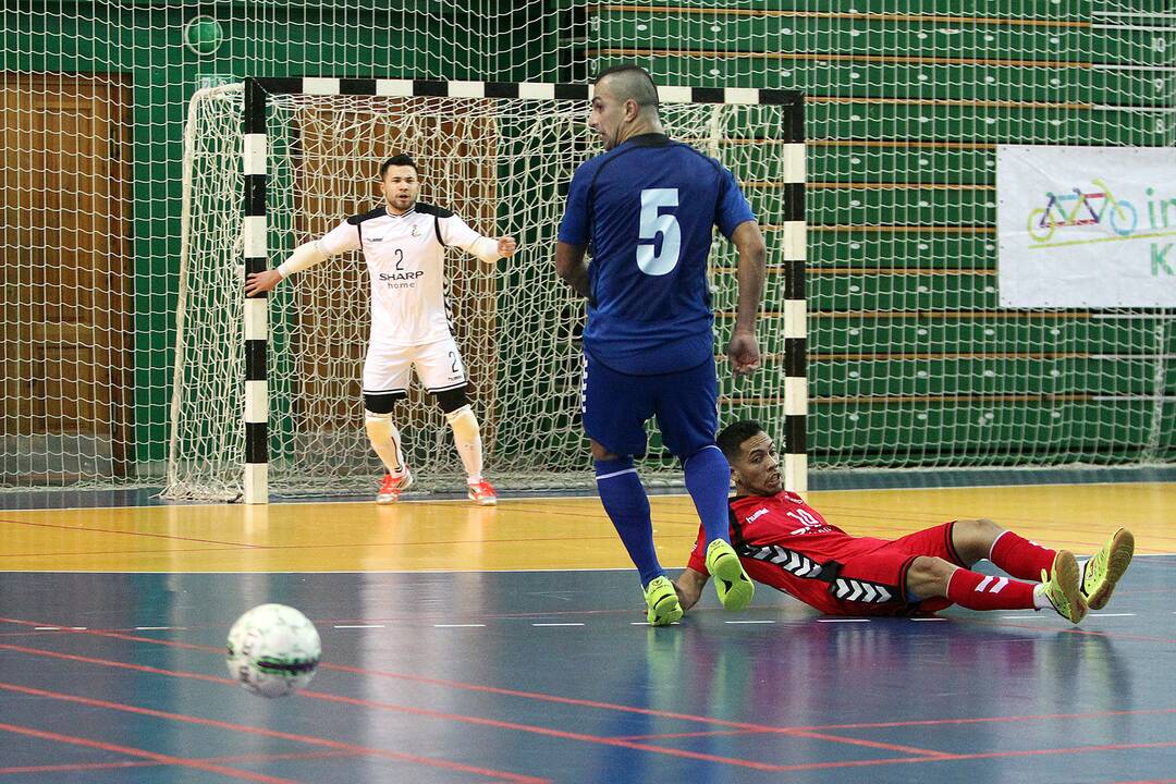 Salės futbolas: „Vytis“ – „Inkaras“ 2:1