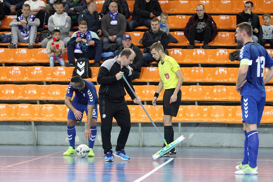 Salės futbolas: „Vytis“ – „Inkaras“ 2:1