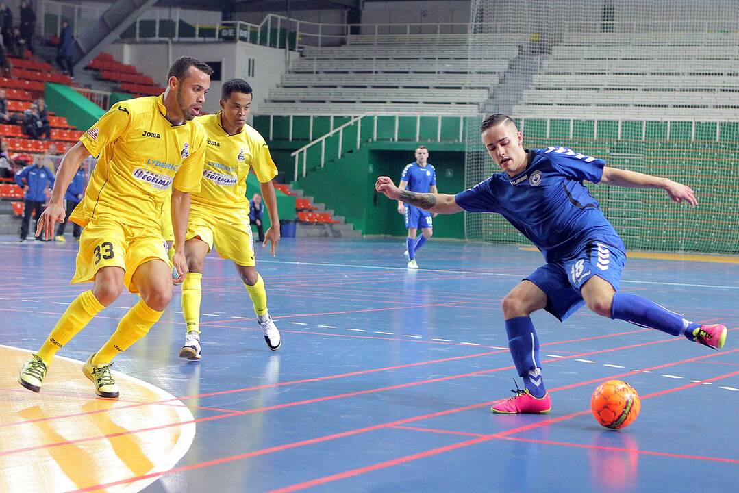 Salės futbolas. „Vytis“ – „Inkaras“ 6:5