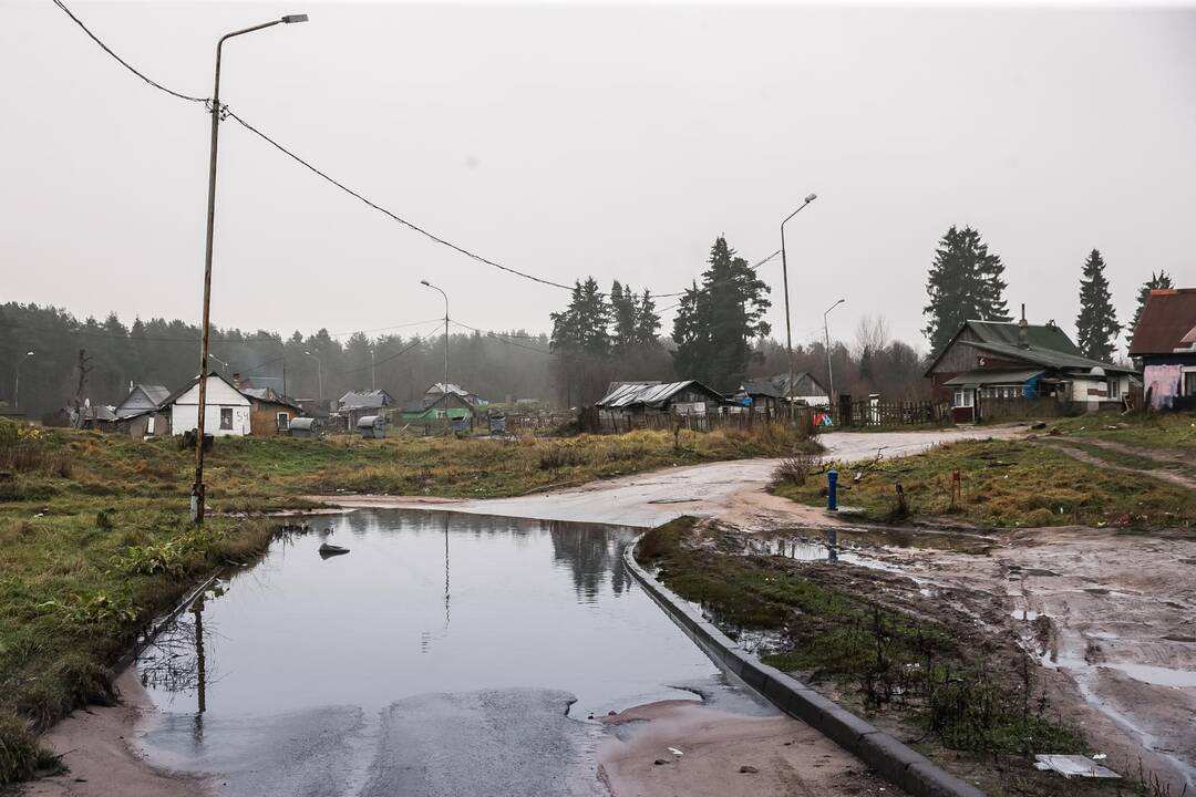 Į romų taborą užsuko Seimo nariai