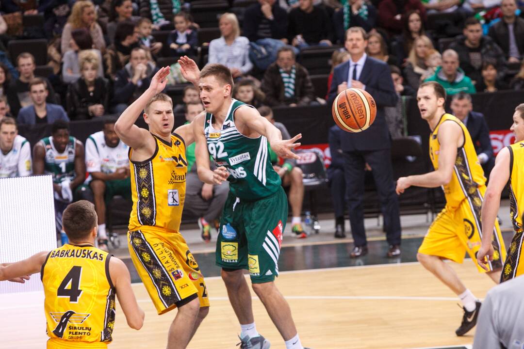 Lkl rungtynės : "Žalgiris" - "Šiauliai"