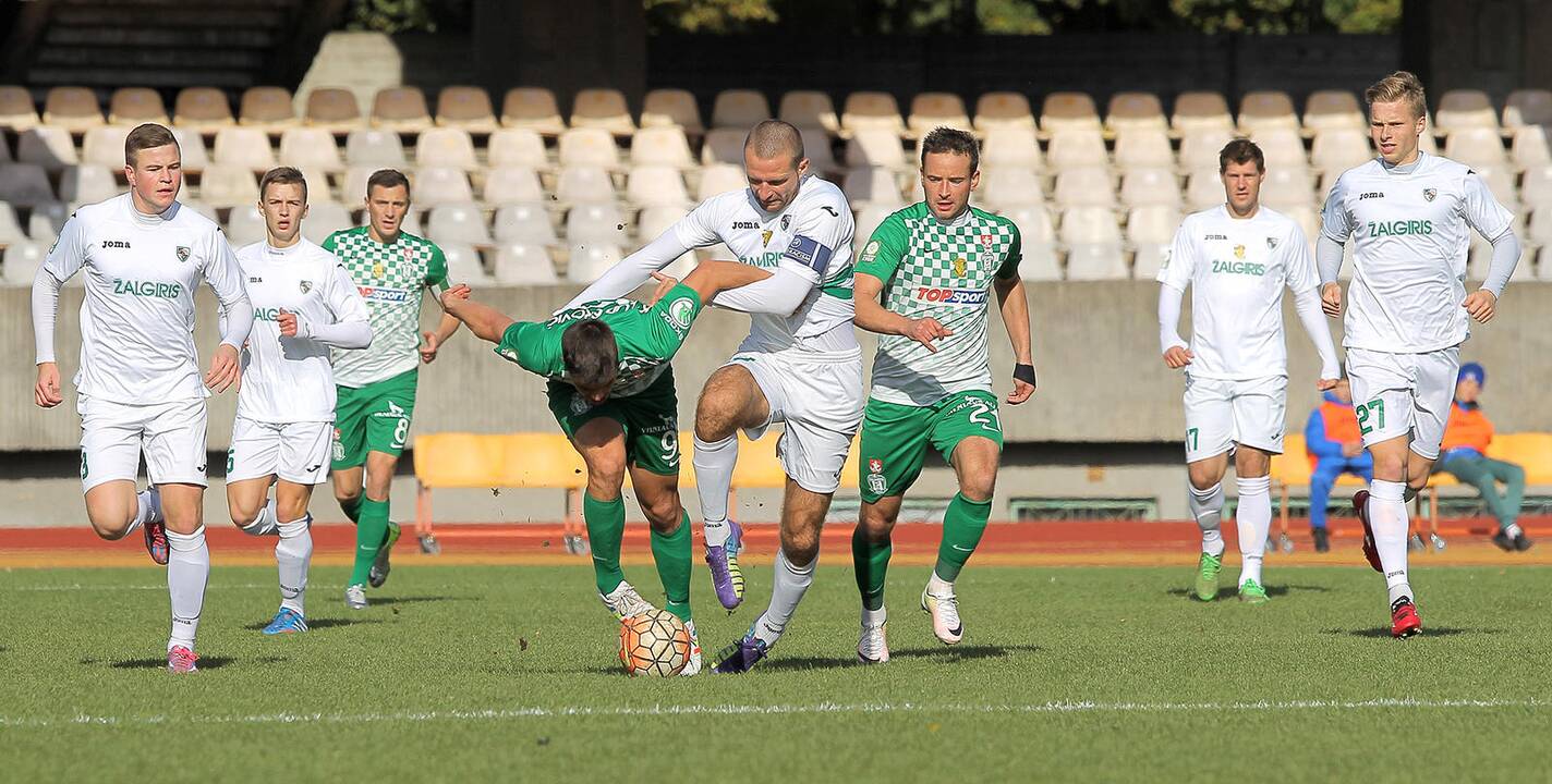 A lyga: „Kauno Žalgiris“ – Vilniaus „Žalgiris“ 0:2