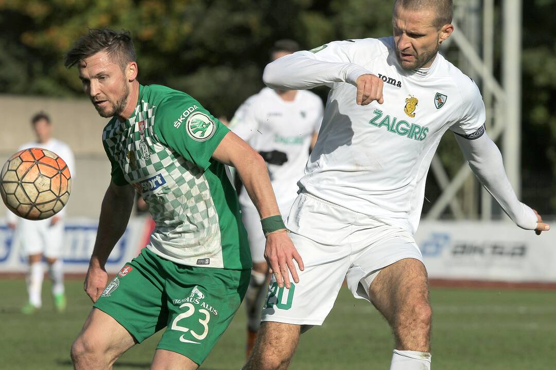 A lyga: „Kauno Žalgiris“ – Vilniaus „Žalgiris“ 0:2