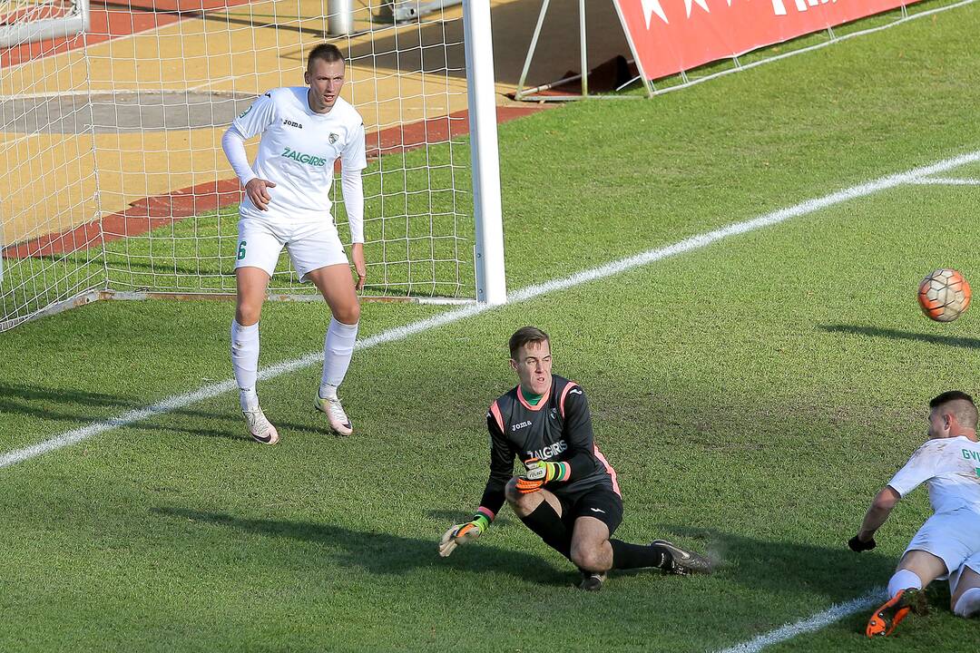 A lyga: „Kauno Žalgiris“ – Vilniaus „Žalgiris“ 0:2