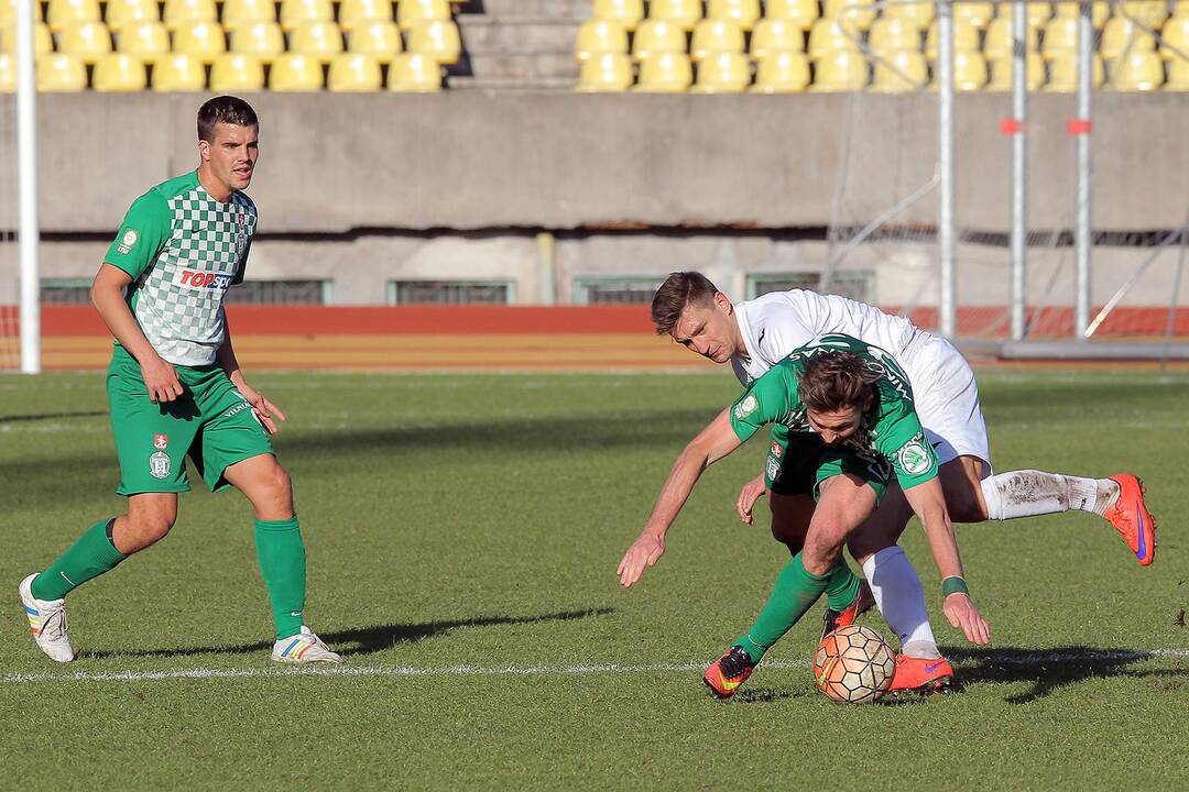 A lyga: „Kauno Žalgiris“ – Vilniaus „Žalgiris“ 0:2