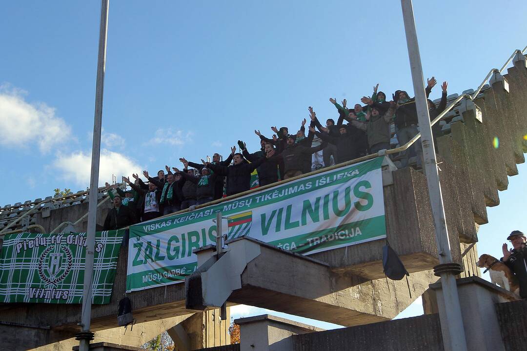 A lyga: „Kauno Žalgiris“ – Vilniaus „Žalgiris“ 0:2