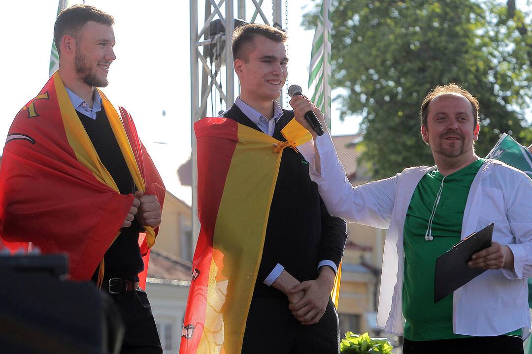 „Žalgirio“ sutikimas Kaune