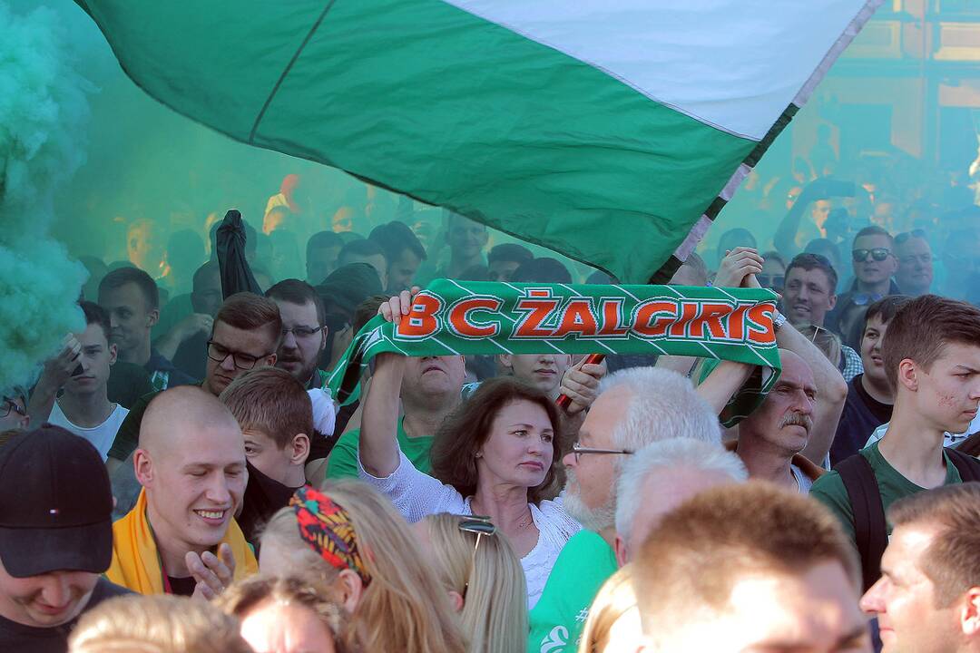 „Žalgirio“ sutikimas Kaune