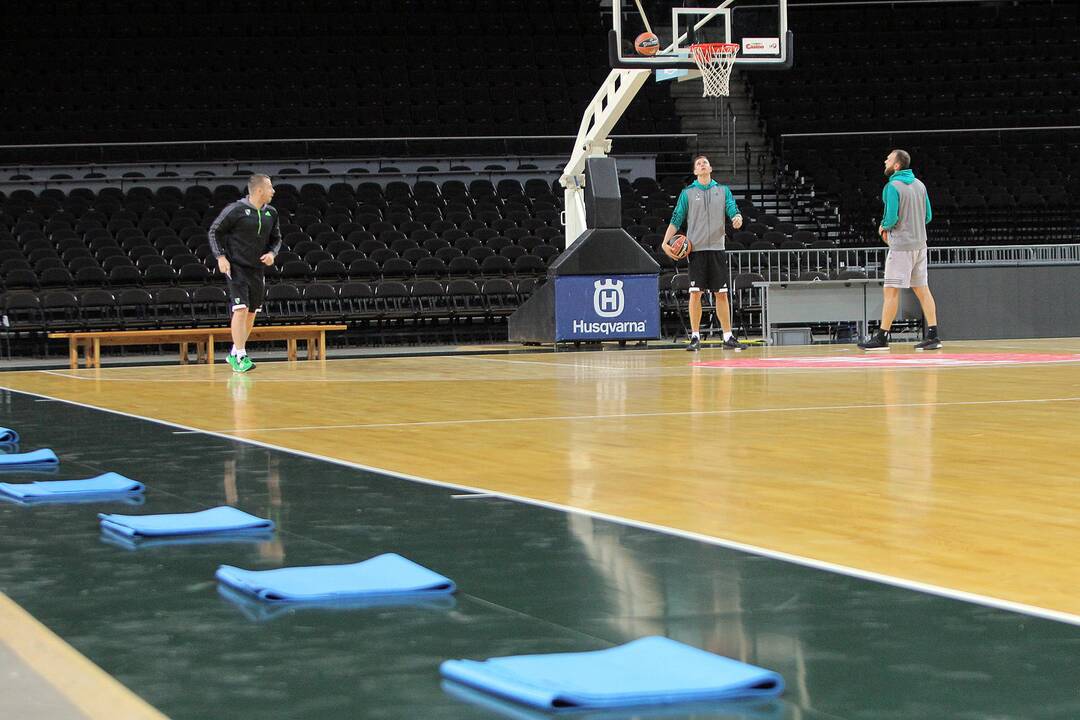 „Žalgiris“ rengiasi Eurolygos dvikovai su „Baskonia“