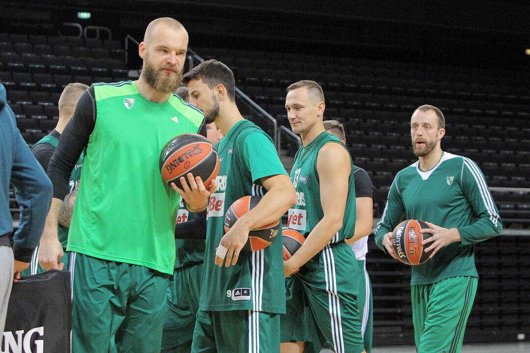 „Žalgiris“ rengiasi Eurolygos dvikovai su „Baskonia“