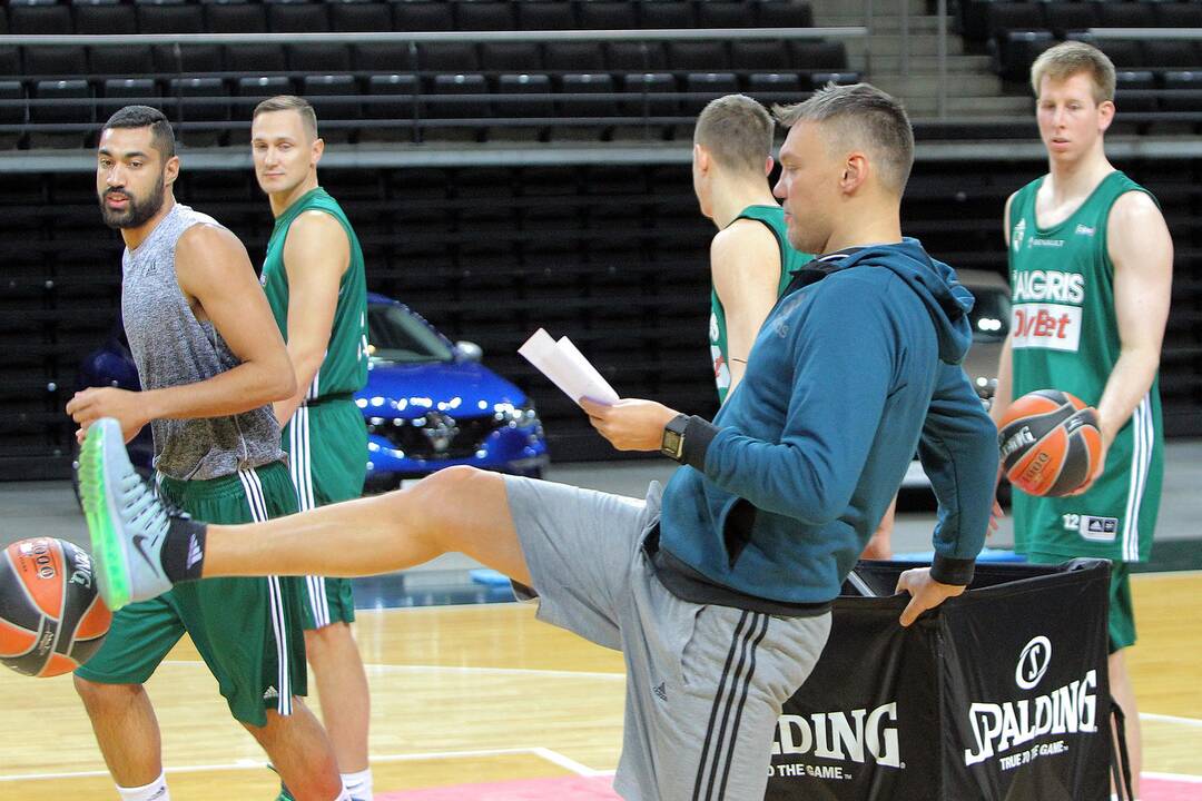 „Žalgiris“ rengiasi Eurolygos dvikovai su „Baskonia“