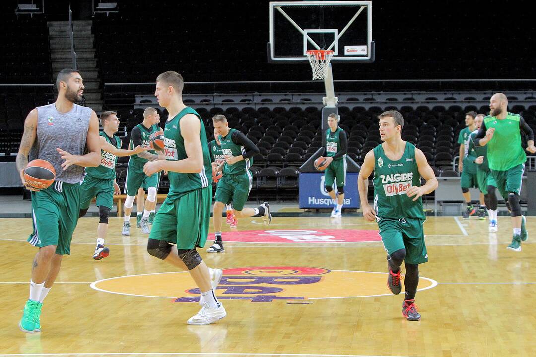 „Žalgiris“ rengiasi Eurolygos dvikovai su „Baskonia“